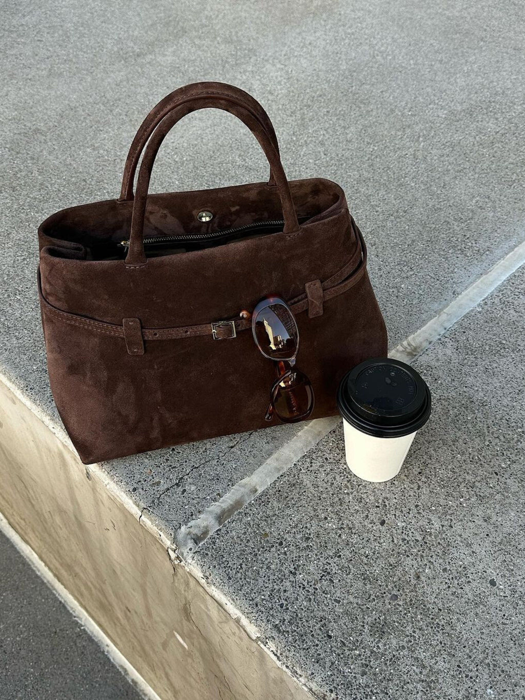 REBECCA™ – SKULDERTASKE I LUKSUS RUSKIND