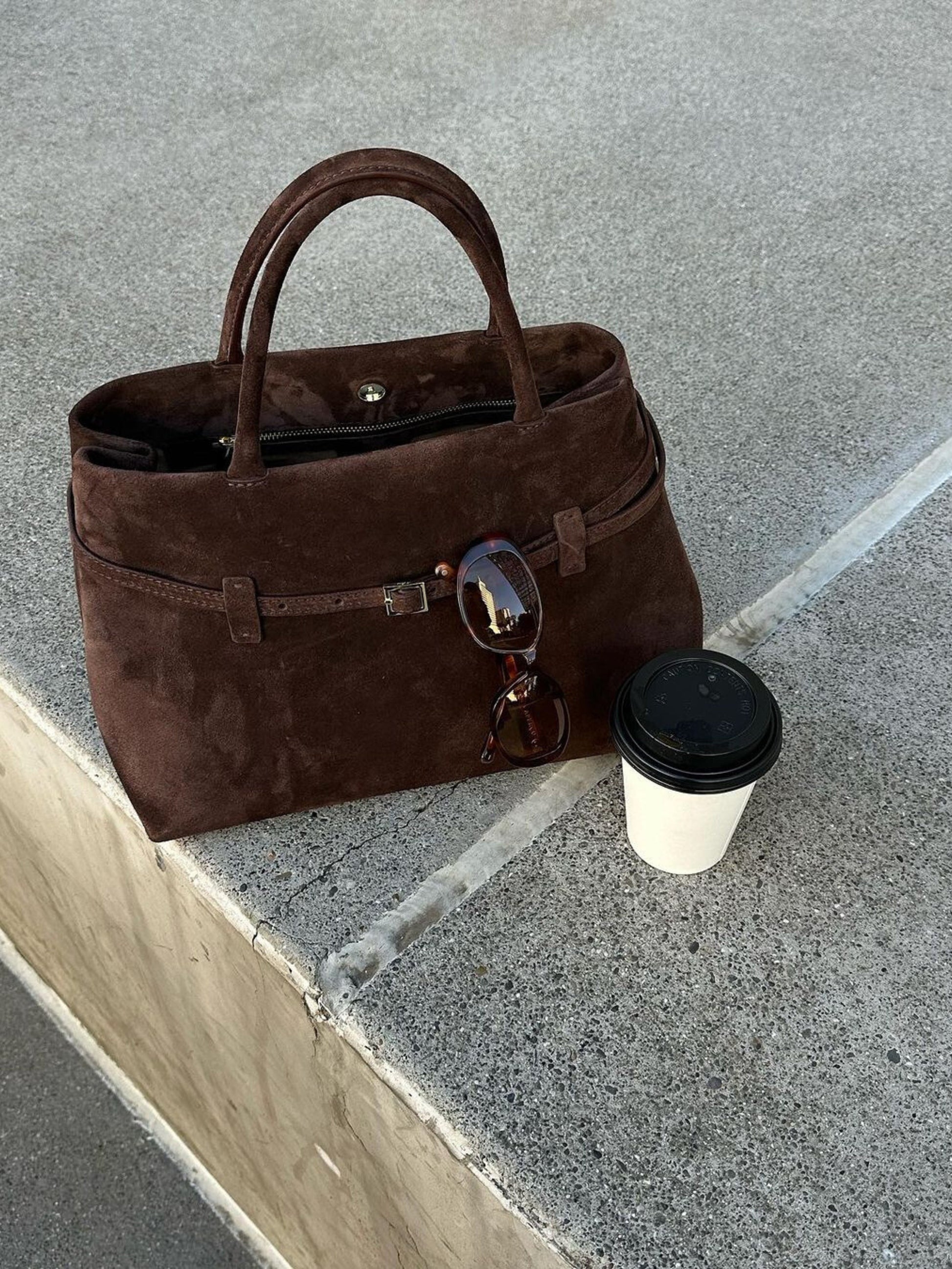 REBECCA™ – SKULDERTASKE I LUKSUS RUSKIND