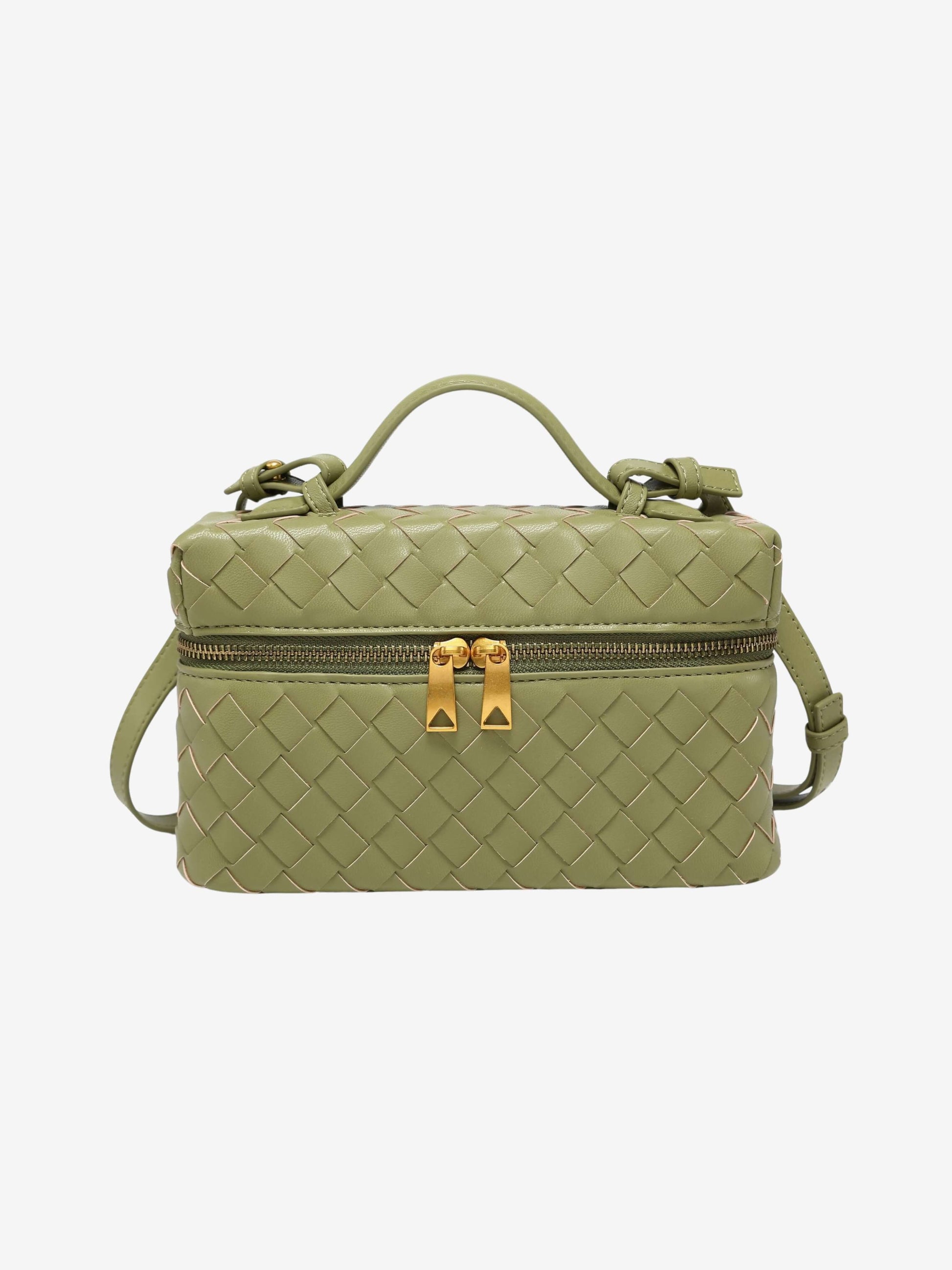 JULIETTE™ – STRUKTURERET FLETTET TASKE MED GLANS