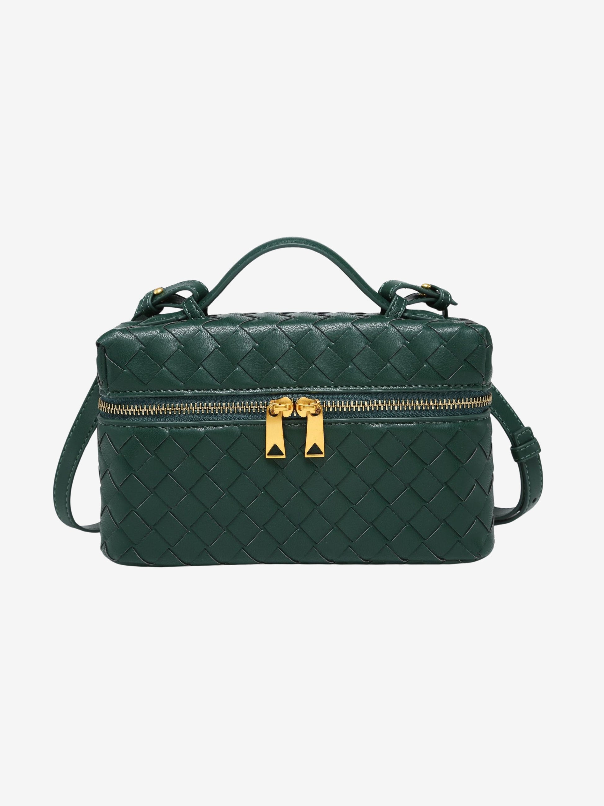 JULIETTE™ – STRUKTURERET FLETTET TASKE MED GLANS